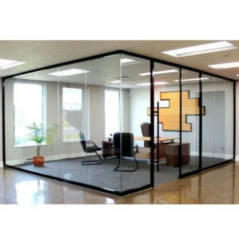 Slim Series Aluminium Glass Partition
